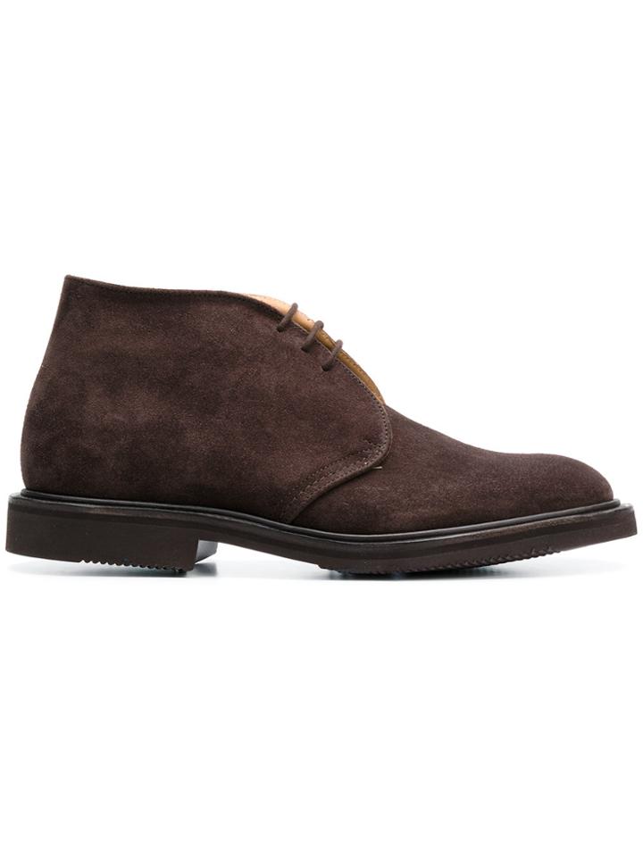 Trickers Lace-up Ankle Boots - Brown