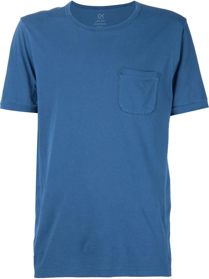 Outerknown Chest Pocket T-shirt, Men's, Size: Xl, Blue, Cotton