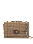 Chanel Pre-owned Travel Line Chain Shoulder Bag - Green
