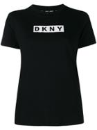 Dkny Box Logo Print T-shirt - Black