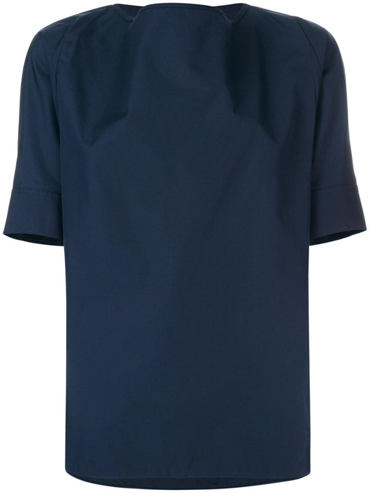 Jil Sander Boxy Fit Top - Blue