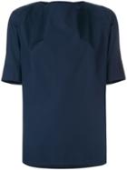 Jil Sander Boxy Fit Top - Blue