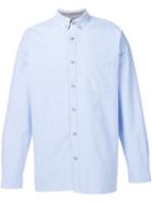 Fear Of God 'the Oxford' Shirt, Men's, Size: Large, Blue, Cotton