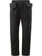 Maison Rabih Kayrouz Trousers With Exaggerated Pockets - Black
