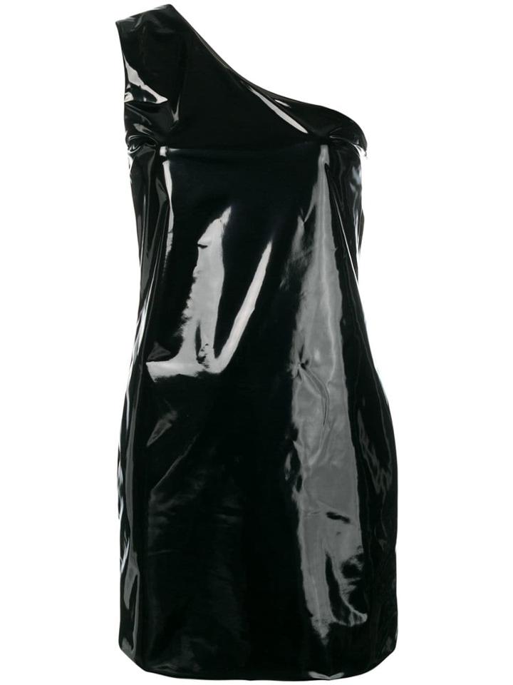 Federica Tosi One-shoulder Mini Dress - Black