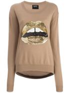 Markus Lupfer 'gold Lips' Sweater - Brown