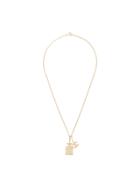 Chanel Pre-owned Cc Logos Perfume Bottle Motif Chain Pendant Necklace