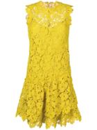 Ermanno Scervino Floral Lace Dress - Yellow