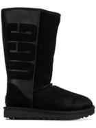 Ugg Australia Classic Tall Logo Boots - Black