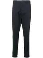Macchia J Side Stripe Slim Trousers - Blue