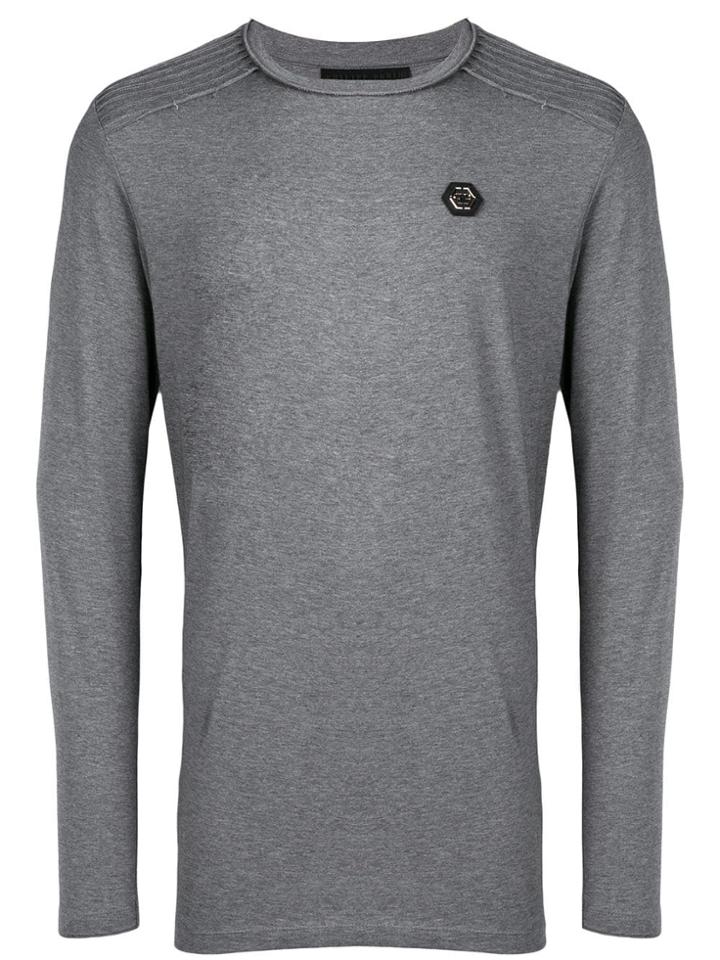 Philipp Plein Crew Neck T-shirt - Grey