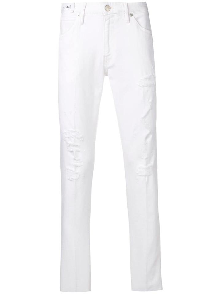 Pt05 Regular Fit Trousers - White