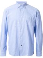 Bedwin & The Heartbreakers Spotted Button Down Shirt, Men's, Size: 2, Blue, Cotton