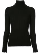 Nili Lotan Roll Neck Sweater - Black
