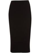 Osklen Collection Pencil Skirt, Women's, Size: P, Black, Polyester/spandex/elastane/viscose