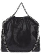 Stella Mccartney - Falabella Tote - Women - Polyester/artificial Leather - One Size, Black, Polyester/artificial Leather