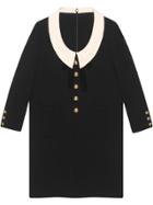 Gucci Wool And Silk Dress - Black