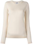 Jil Sander Crew Neck Jumper - Pink & Purple