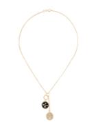 Foundrae Dream Baby Annex Pair Necklace, Women's, Metallic