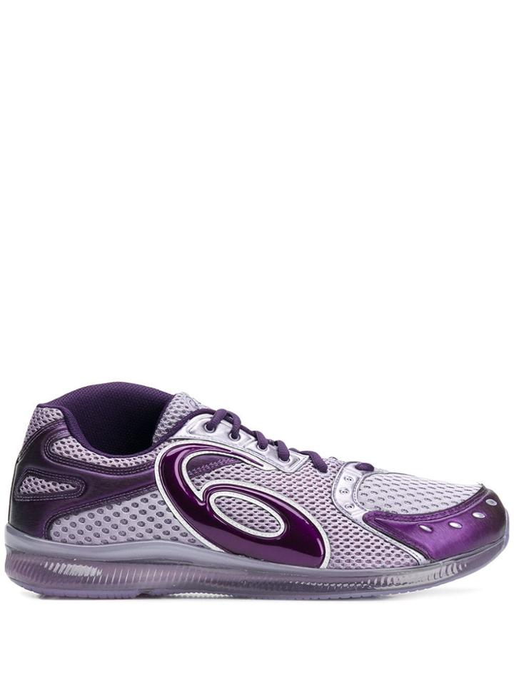 Asics Mesh Ankle Support Sneakers - Purple