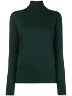 Calvin Klein Turtle Neck Jumper - Green