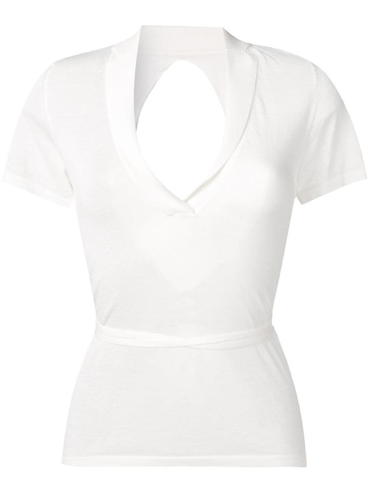 Jacquemus Fine-knit Top - White