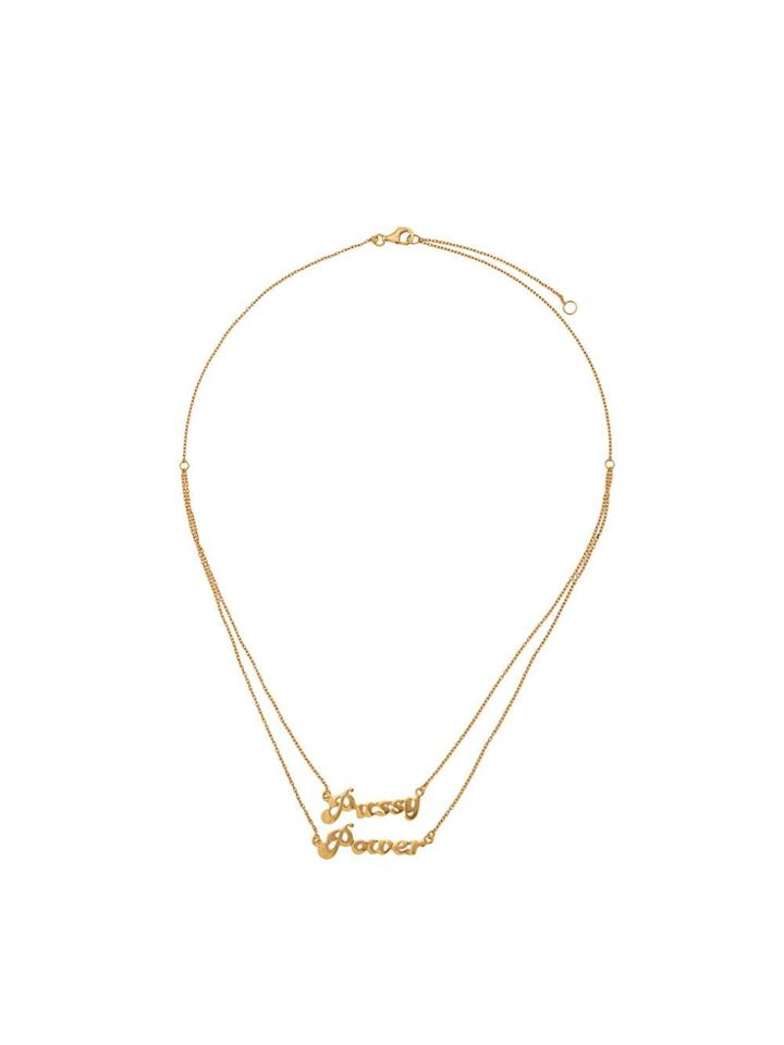 True Rocks Pussy Power Necklace - Gold