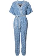Ulla Johnson Reiko Jumpsuit, Women's, Size: 6, Blue, Cotton