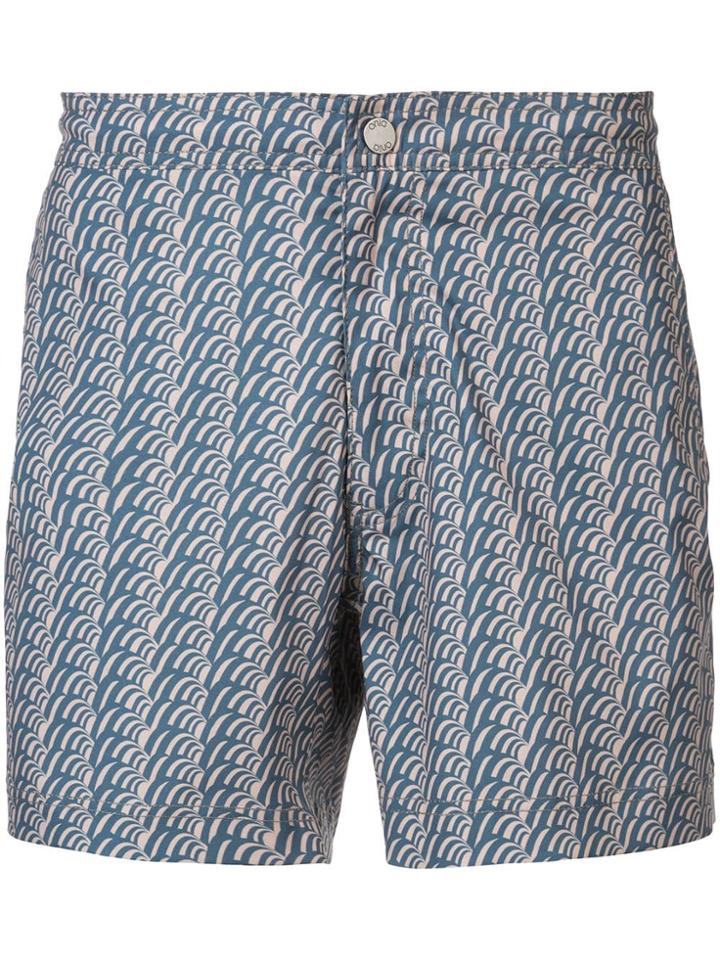 Onia Calder 5 Swim Shorts - Blue