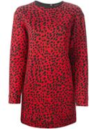 Fausto Puglisi Long Animal Print Sweatshirt