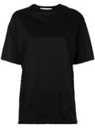 Le Ciel Bleu - Corset T-shirt - Women - Cotton/nylon - 36, Black, Cotton/nylon