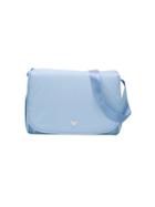 Armani Junior Logo Plaque Changing Bag - Blue