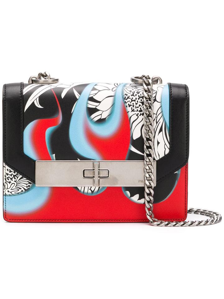Prada Pattina Print Show - Black