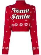 Philosophy Di Lorenzo Serafini Team Santa Cropped Jumper - Red