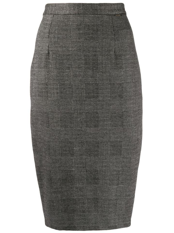 Styland Fitted Pencil Skirt - Black