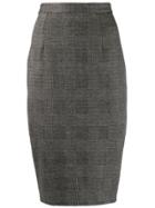 Styland Fitted Pencil Skirt - Black