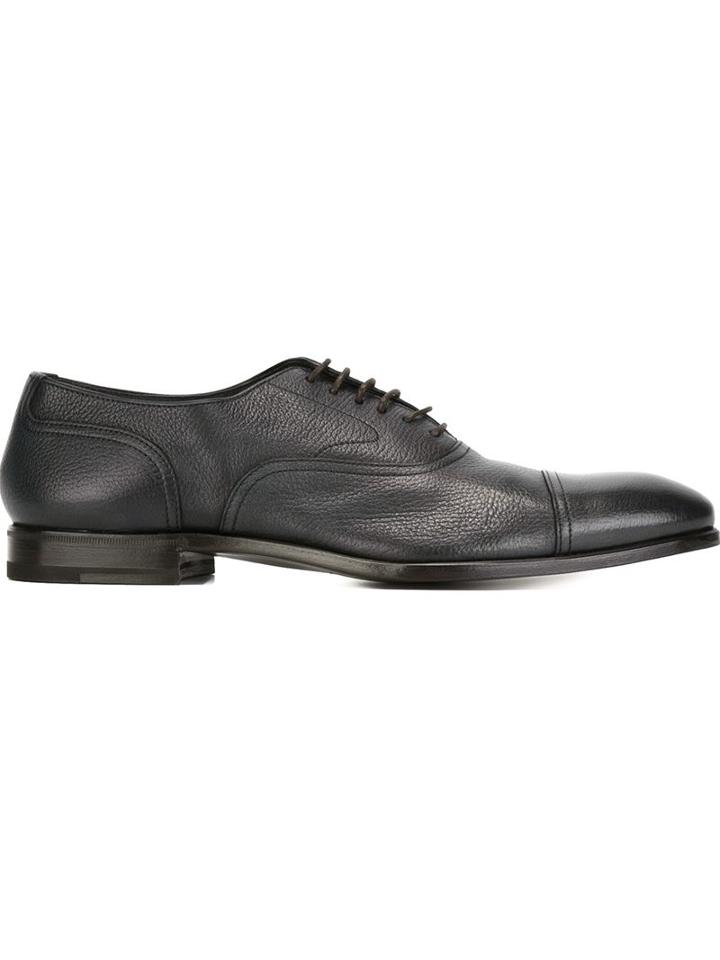 Henderson Baracco Oxford Shoes, Men's, Size: 40.5, Blue, Leather