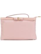 Salvatore Ferragamo Vara Bow Purse - Pink & Purple