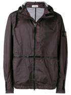 Stone Island Zip Front Jacket - Black