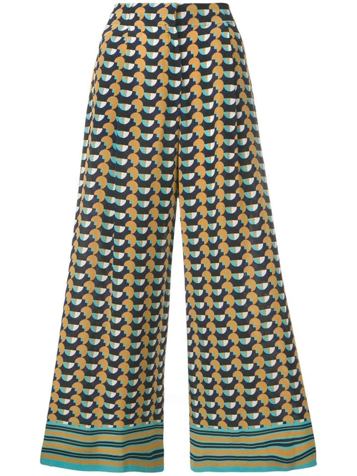 Etro All-over Print Trousers - Black
