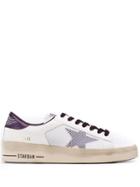 Golden Goose Star Lace-up Sneakers - White