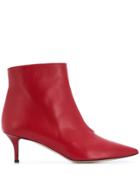 Marc Ellis Heeled Ankle Boots - Red