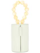 Building Block Cylinder Wristlet Clutch - Green