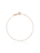 Gigi Clozeau 18k Rose Gold White Beaded Bracelet