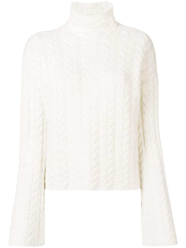Theory Cashmere Roll Neck Jumper - Nude & Neutrals