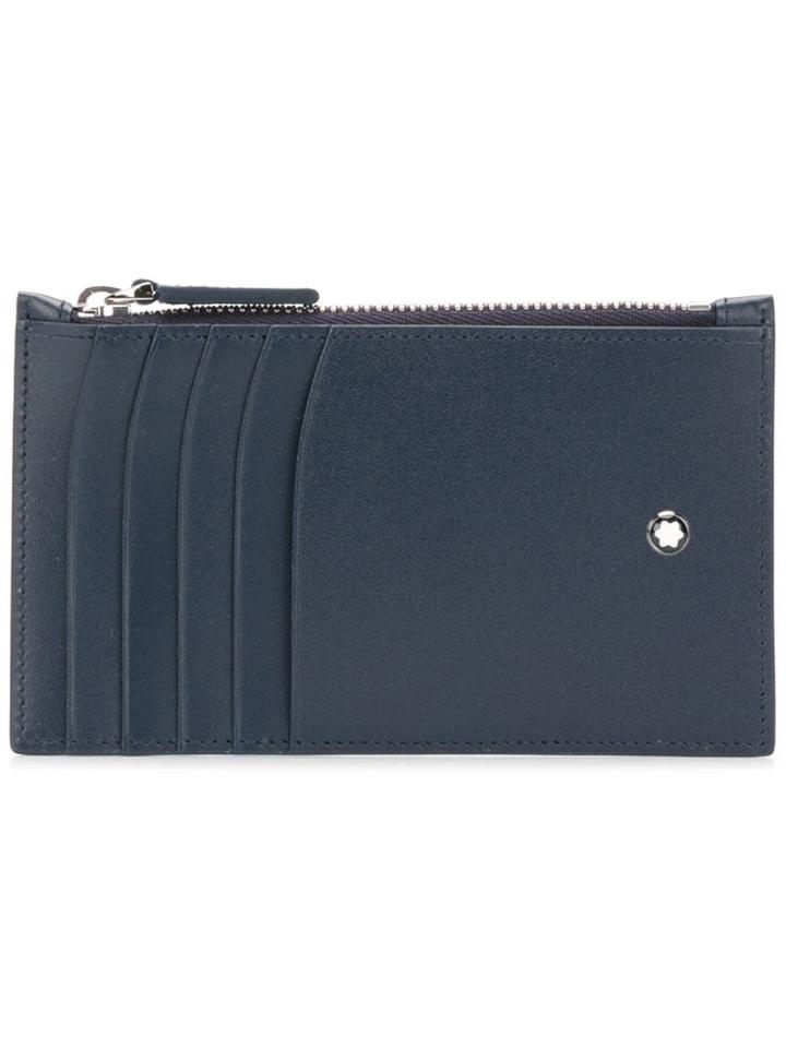 Montblanc Zipped Wallet - Blue