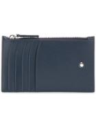 Montblanc Zipped Wallet - Blue