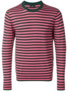 Ps By Paul Smith Striped Jumper - Pink & Purple