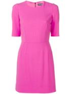 Dolce & Gabbana Shortsleeved Fitted Dress - Pink