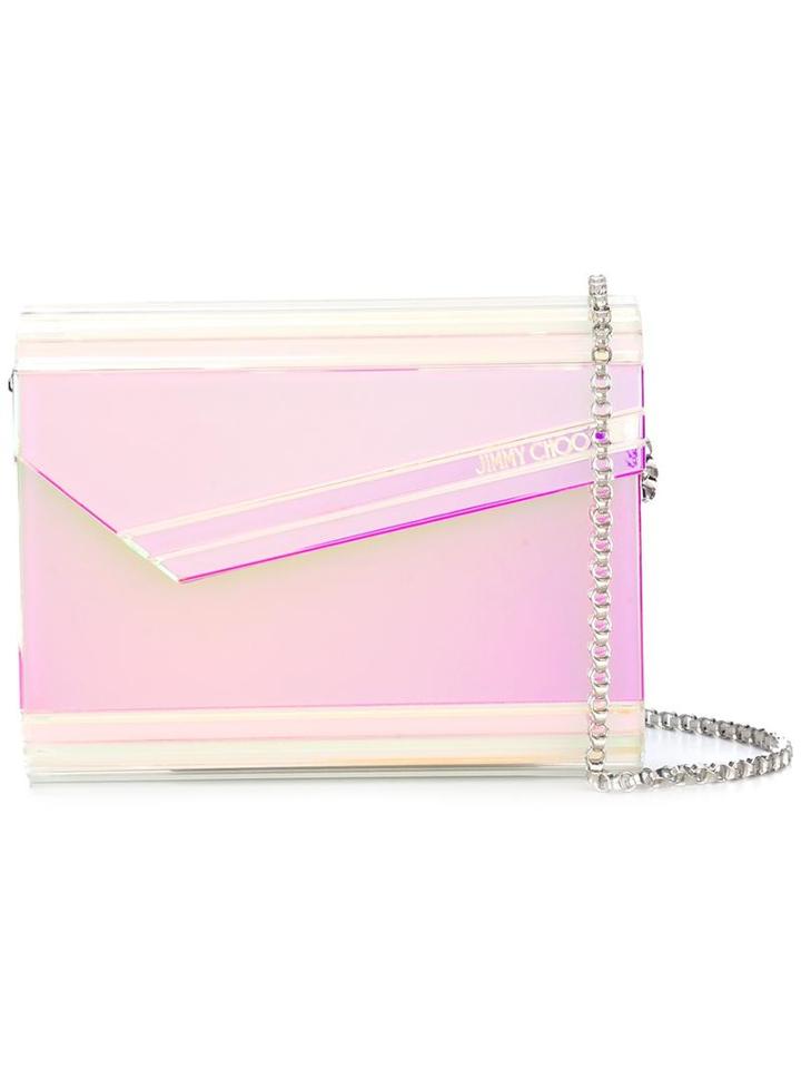 Jimmy Choo Candy Clutch, Women's, Grey